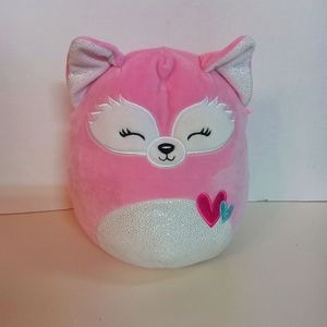 Squishmallow pink plush